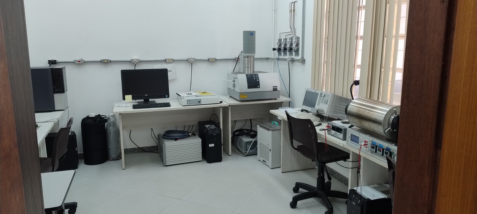 Infraestrutura do laboratório